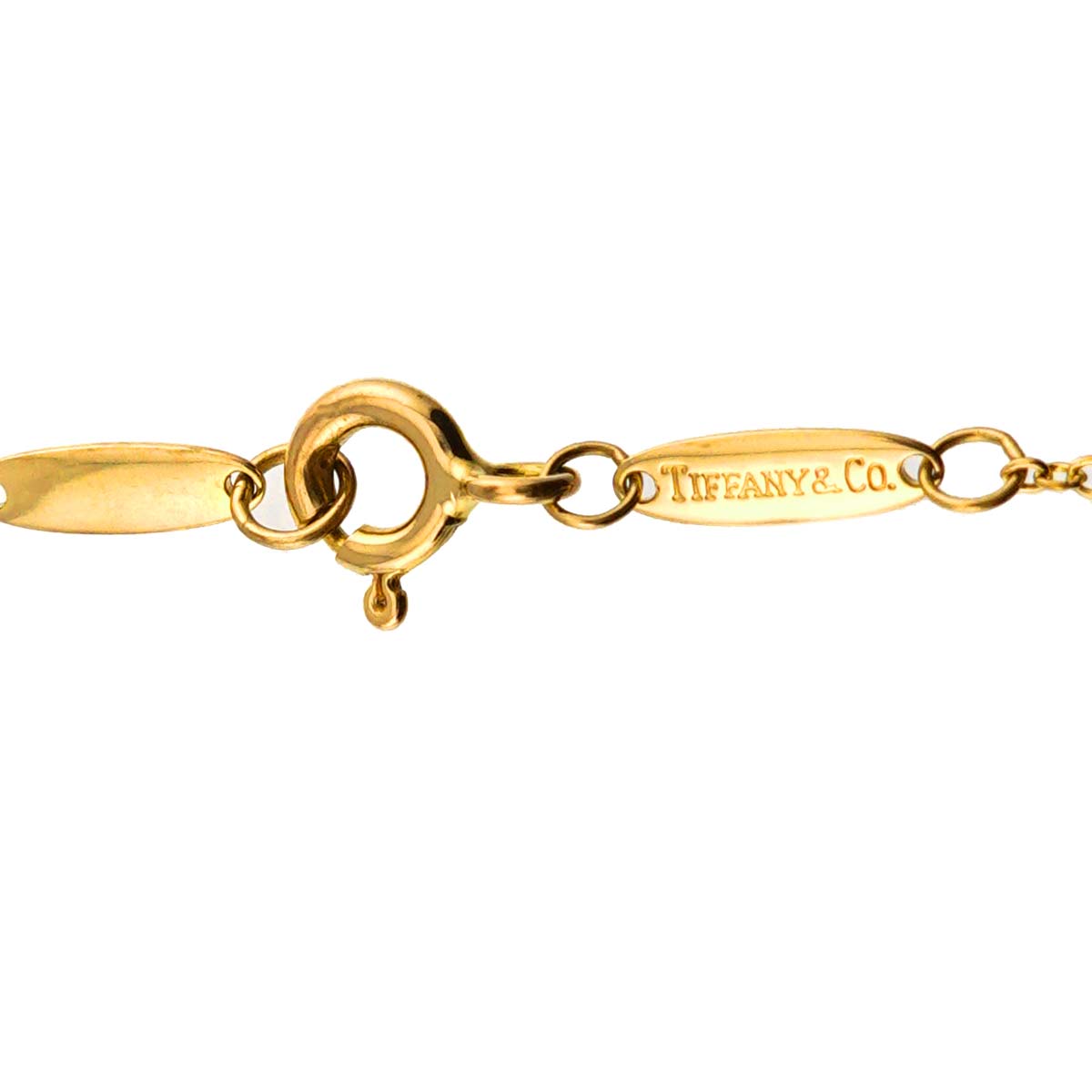 Bean Necklace 18K Yellow Gold 750