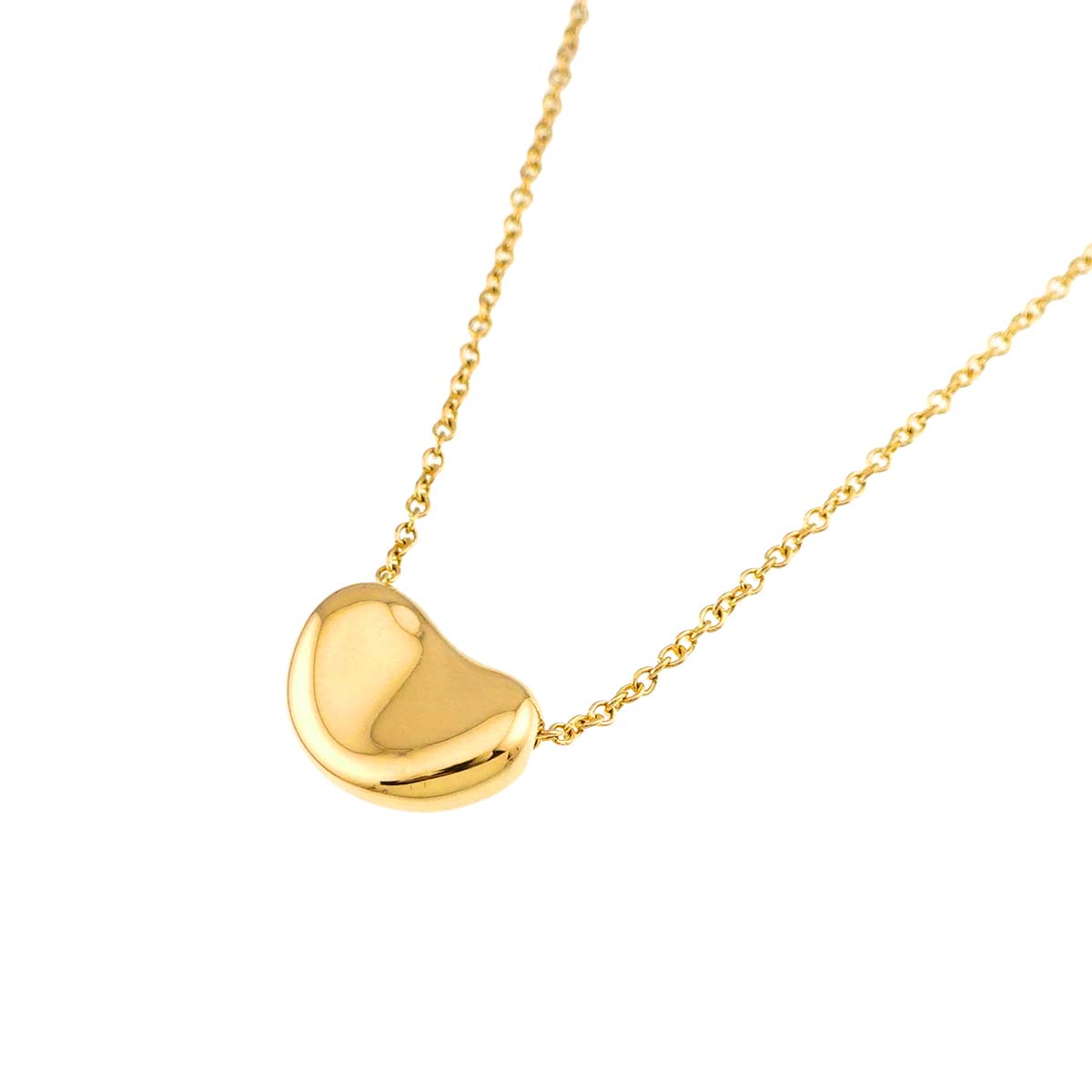 Bean Necklace 18K Yellow Gold 750