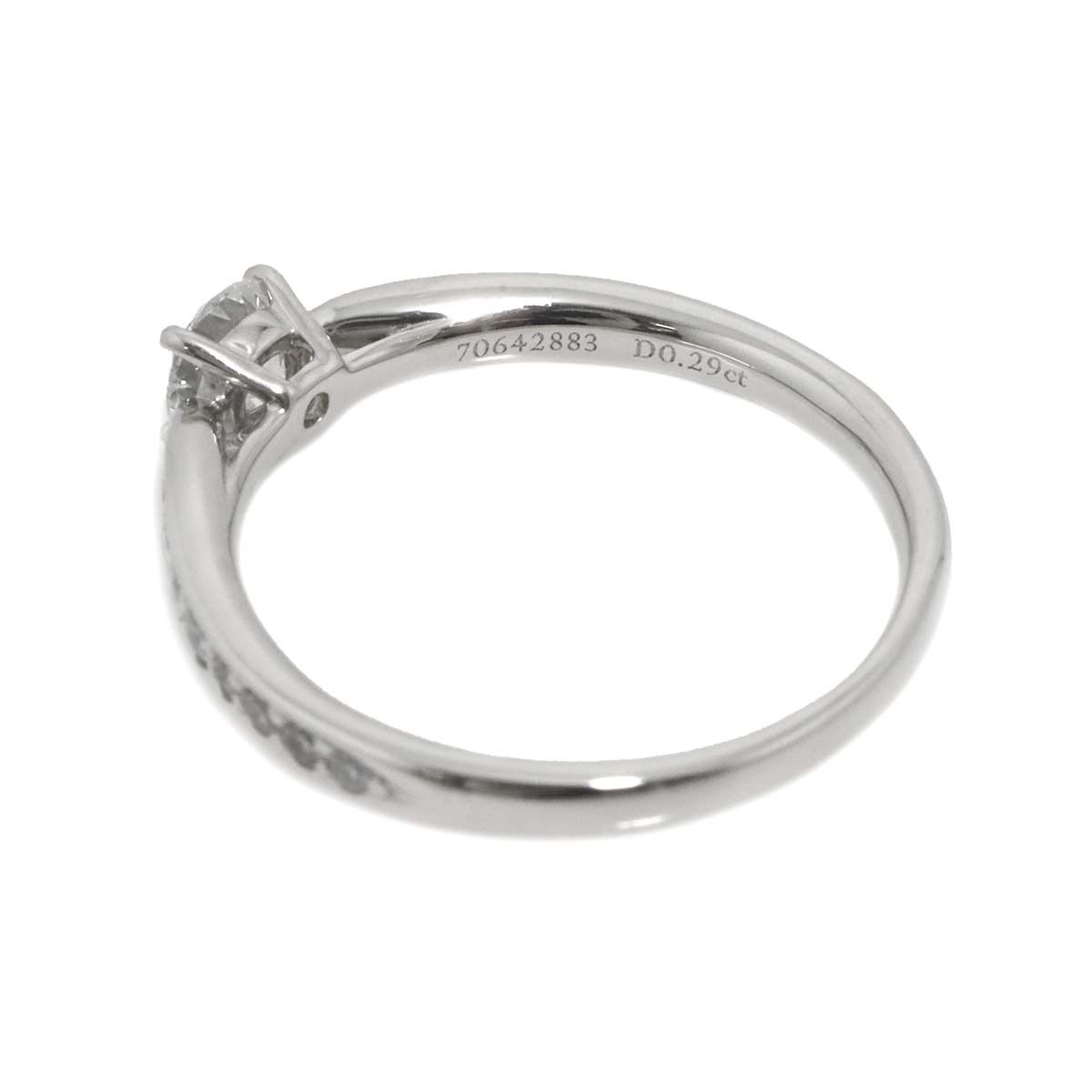 Harmony Diamond 0.29ct Ring Pt Size5-5.25(US)