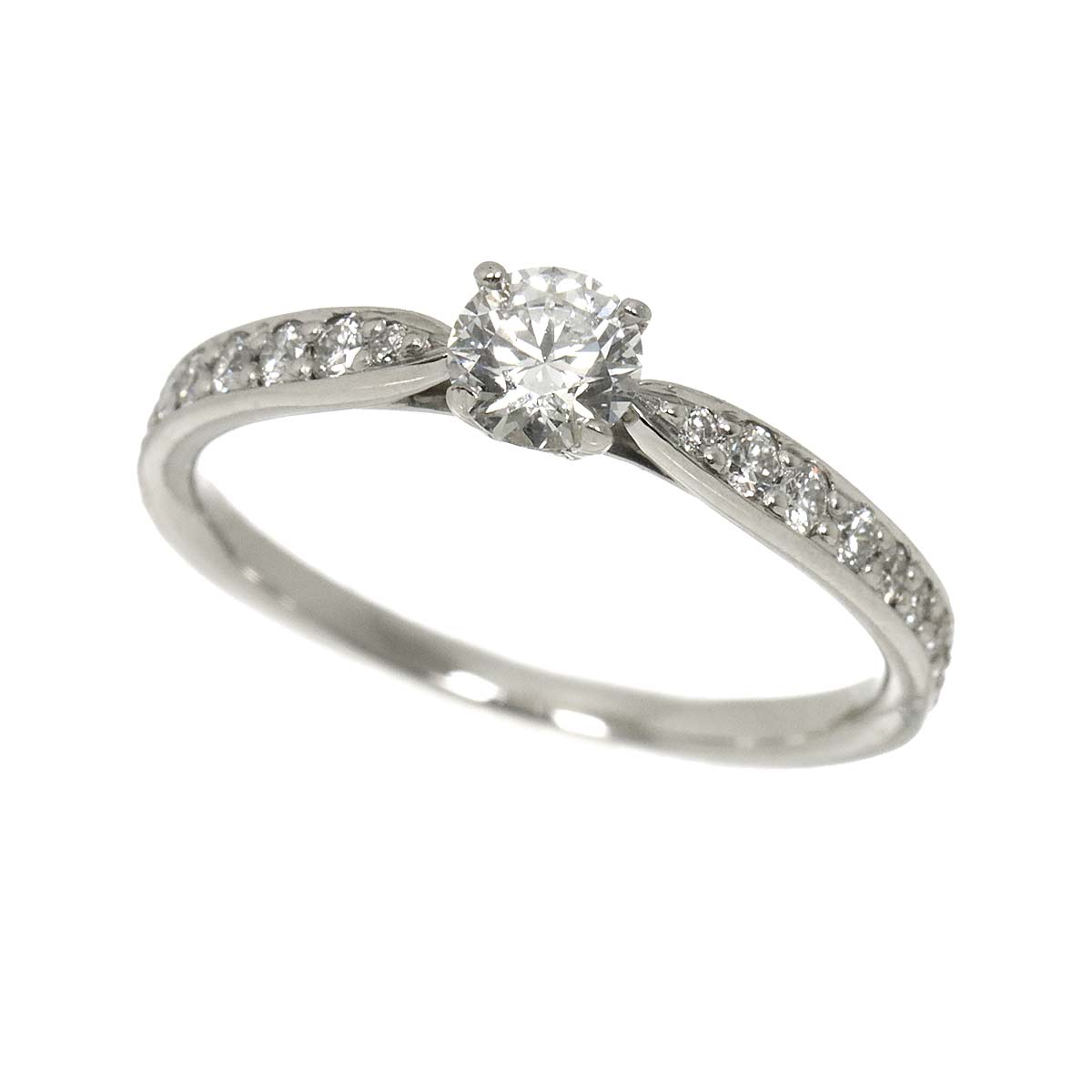 Harmony Diamond 0.29ct Ring Pt Size5-5.25(US)