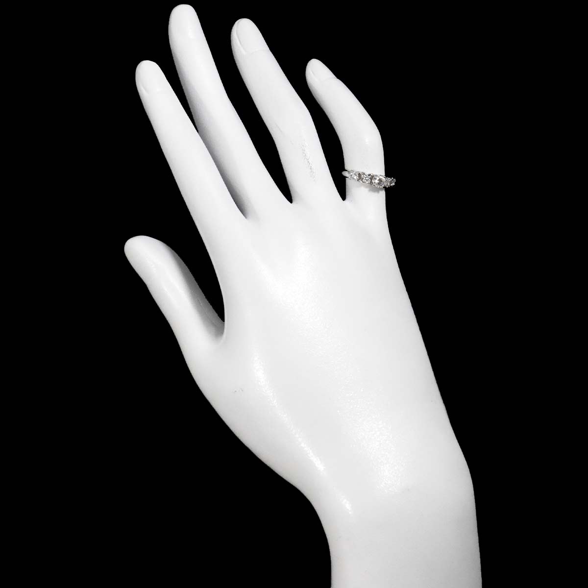 Diamond 0.231ct Ring Pt Platinum size3.75(US)