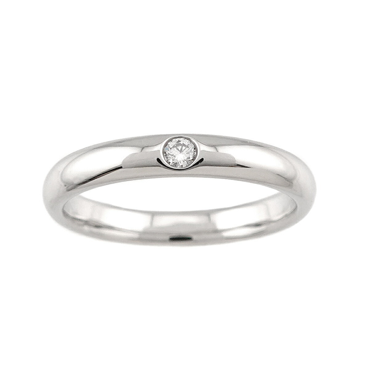 Diamond Ring Pt Platinum size6.25-6.5(US)