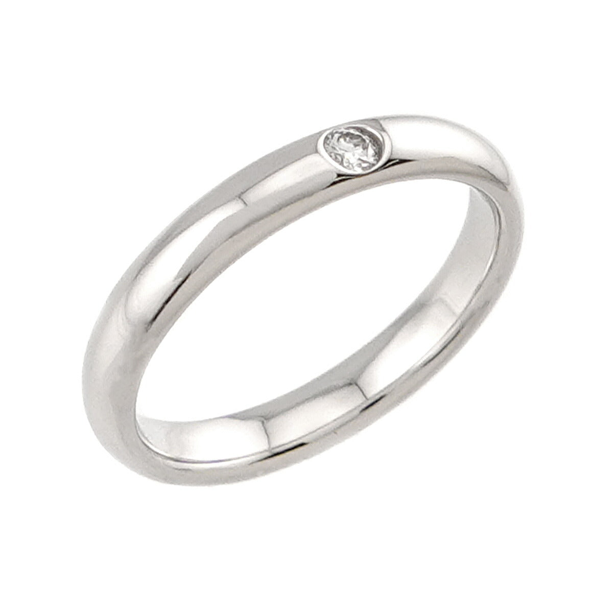 Diamond Ring Pt Platinum size6.25-6.5(US)