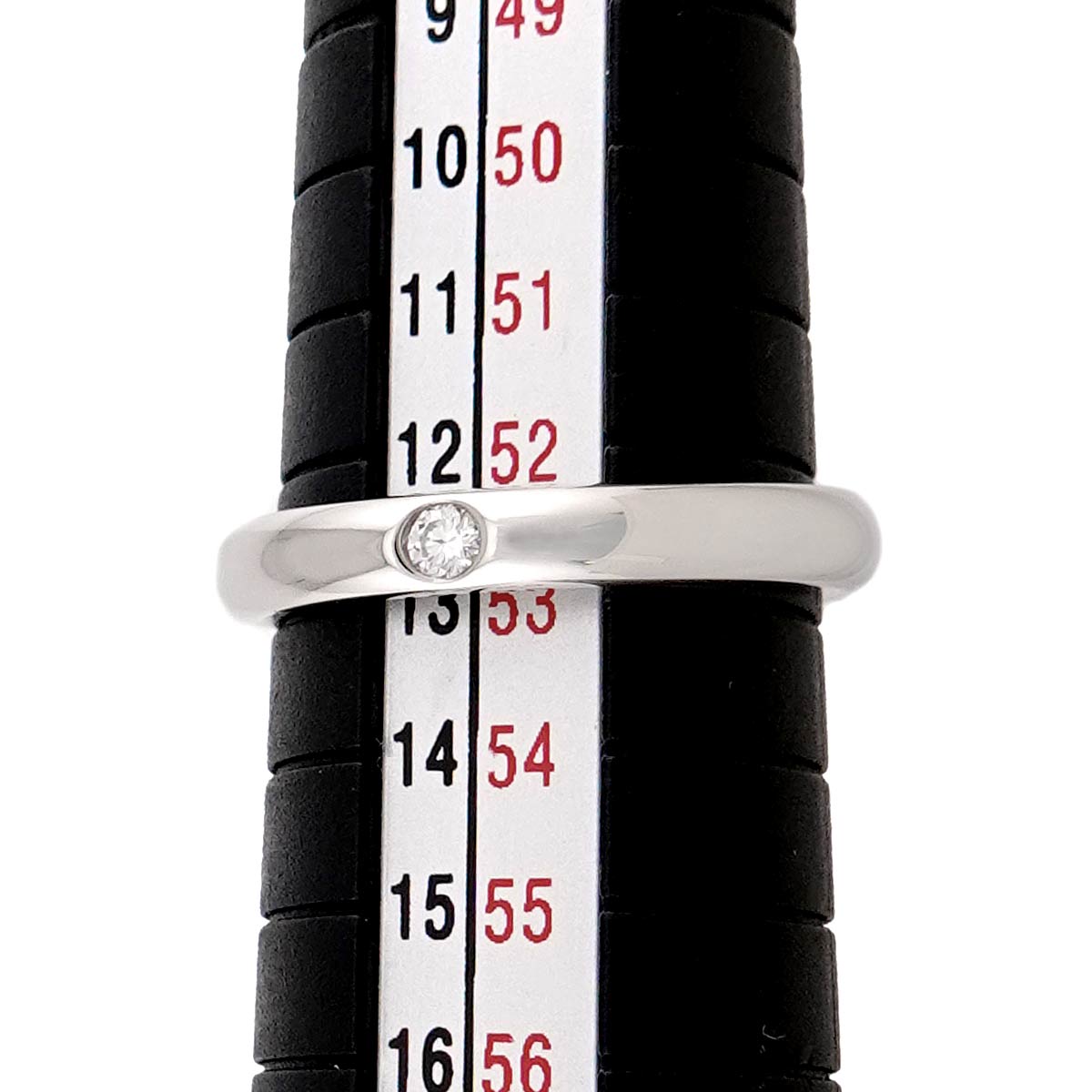 Diamond Ring Pt Platinum size6.25-6.5(US)