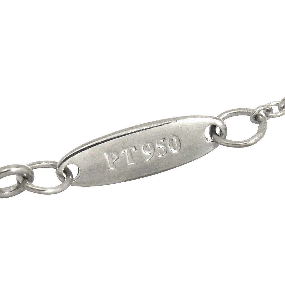 By The Yard Diamond 0.41ct G/VS1/EX Necklace Platinum