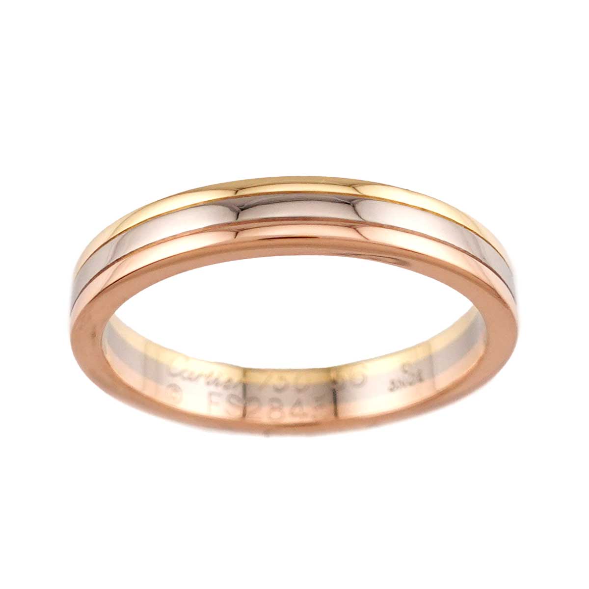Vendome Ring 18K YG WG PG 750 size56 7.5(US)