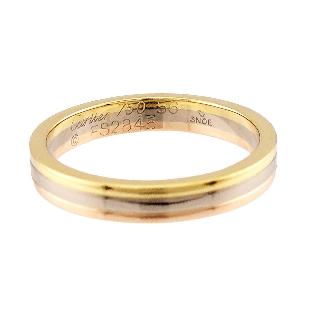 Vendome Ring 18K YG WG PG 750 size56 7.5(US)
