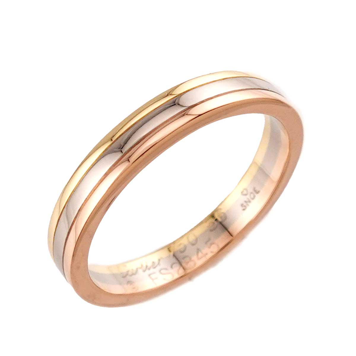 Vendome Ring 18K YG WG PG 750 size56 7.5(US)