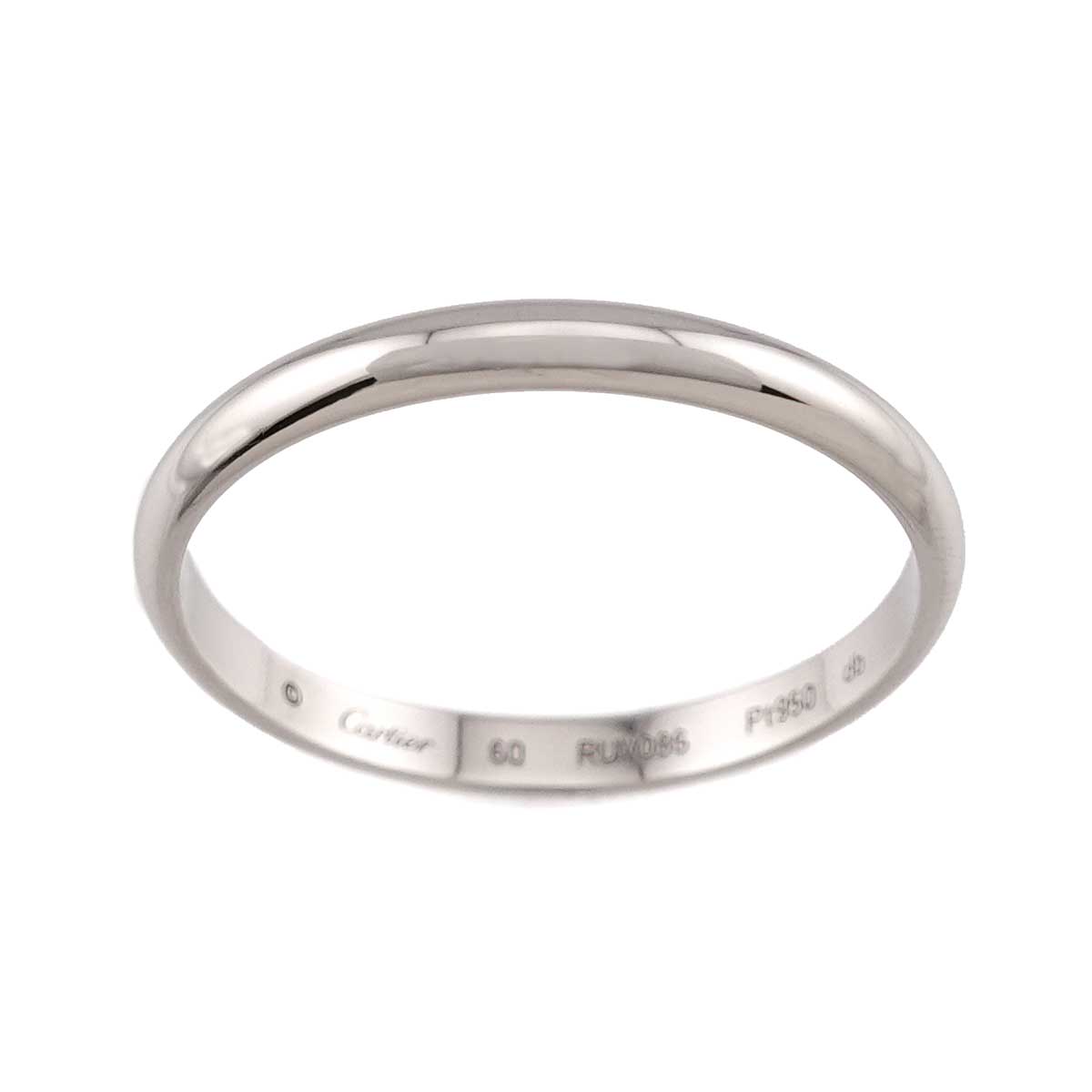 Classic Ring Platinum Size60 8.75-9(US)