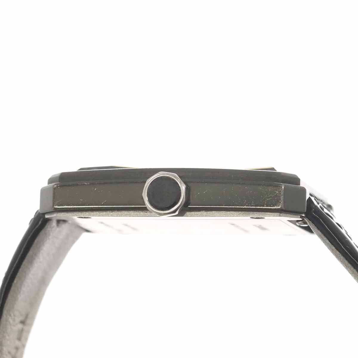 Boy Friend cyber data H7946 Diamond Quartz Black Dial Watch