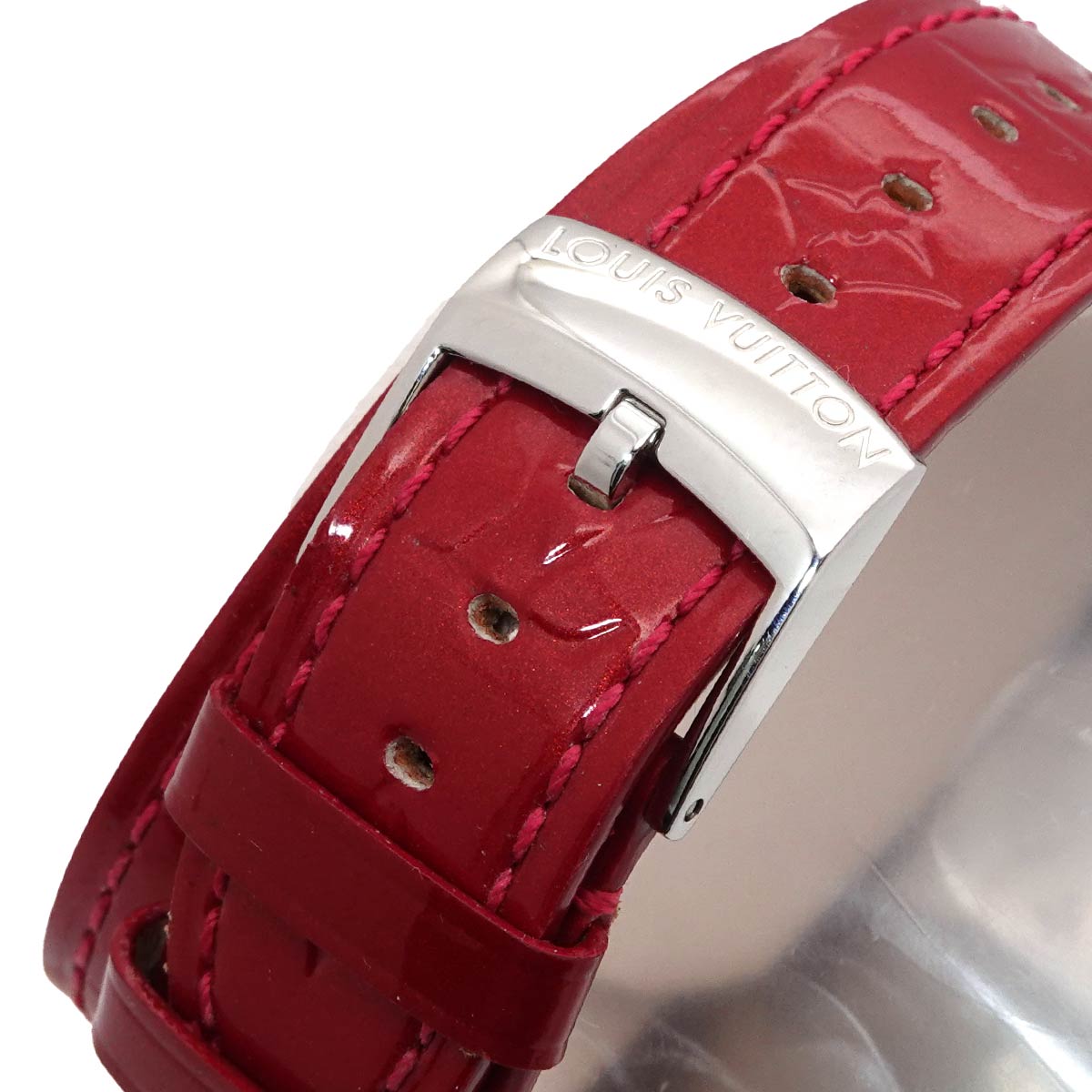 Tambour Q1314 Heat Pomdamour Diamond Bordeaux Dial