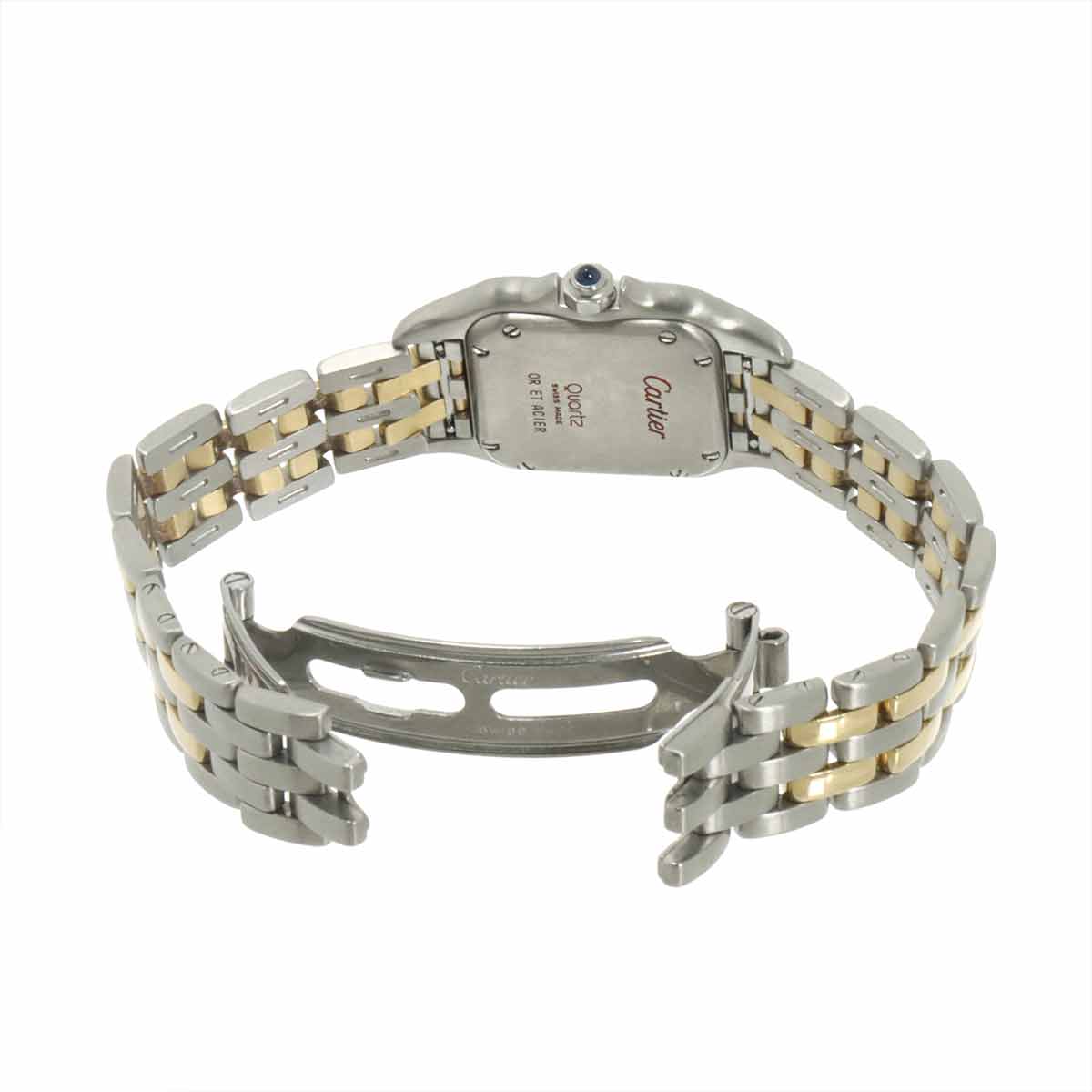 Panthere Two Row SM 84083242 Quartz Cream Dial YG