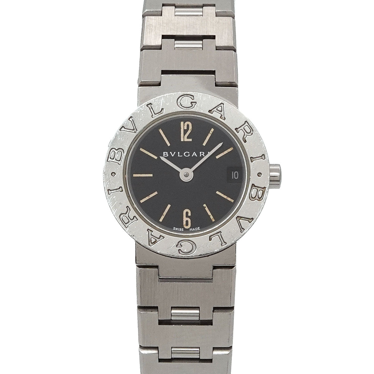 BVLGARIBVLGARI BB23SS Quartz Black Dial Ladies Watch