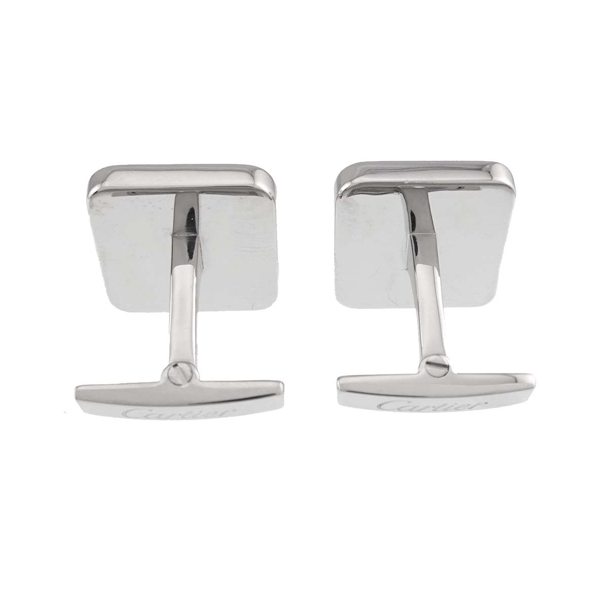 Santos Onyx Cufflinks SV Silver 925