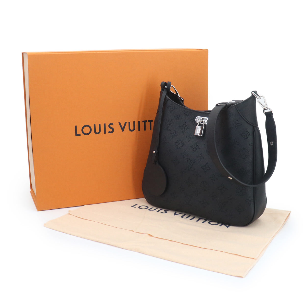 Mahina All Around MM Shoulder Bag Leather Noir M14618