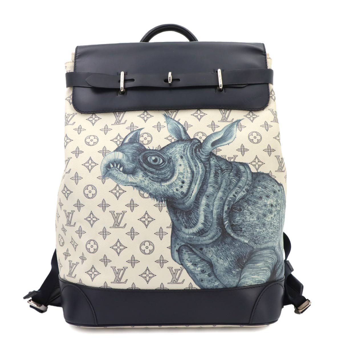 Monogram Savanna Steamer Backpack M54125 Chapman Brothers