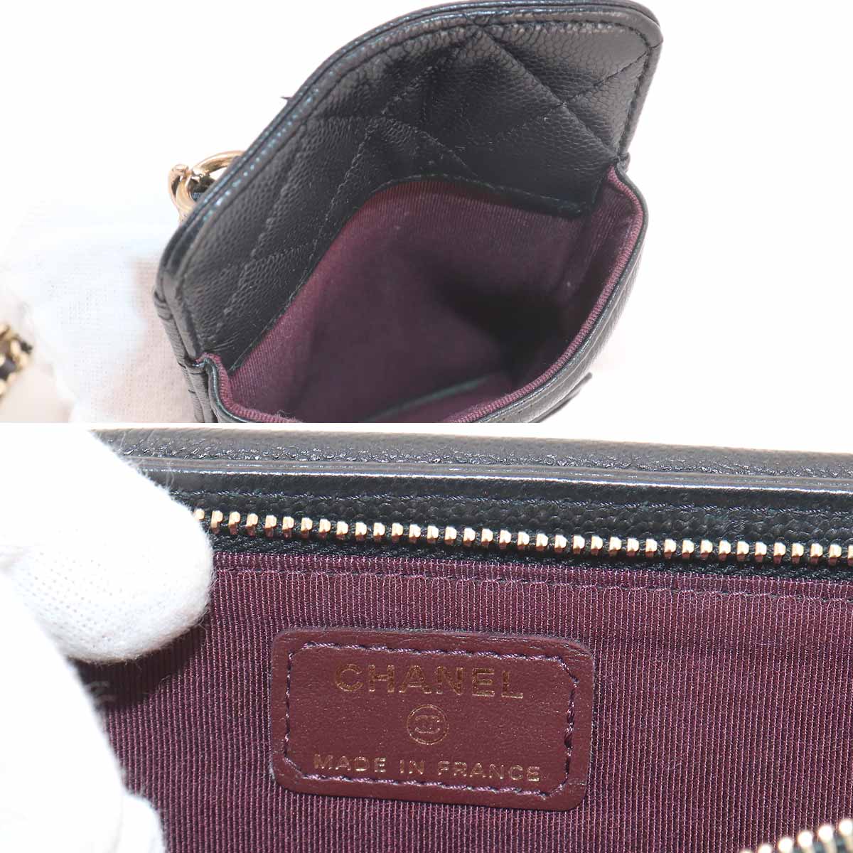 Matelasse Classic Phone Case Shoulder Bag Leather AP0990 Purse