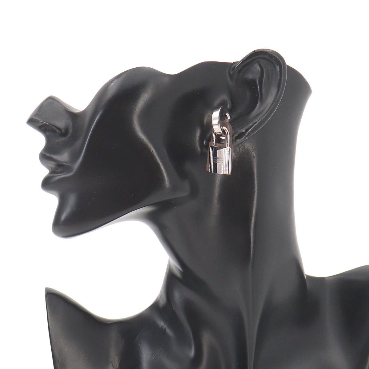 O'Kelly Earrings Swift Etoupe Silver Cadena motif