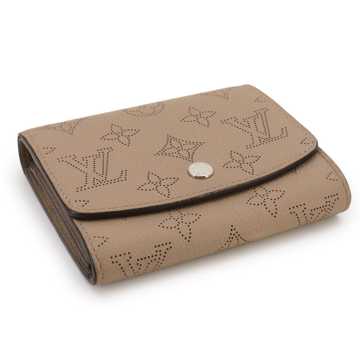 Mahina Iris Compact Wallet Leather Galet M62542