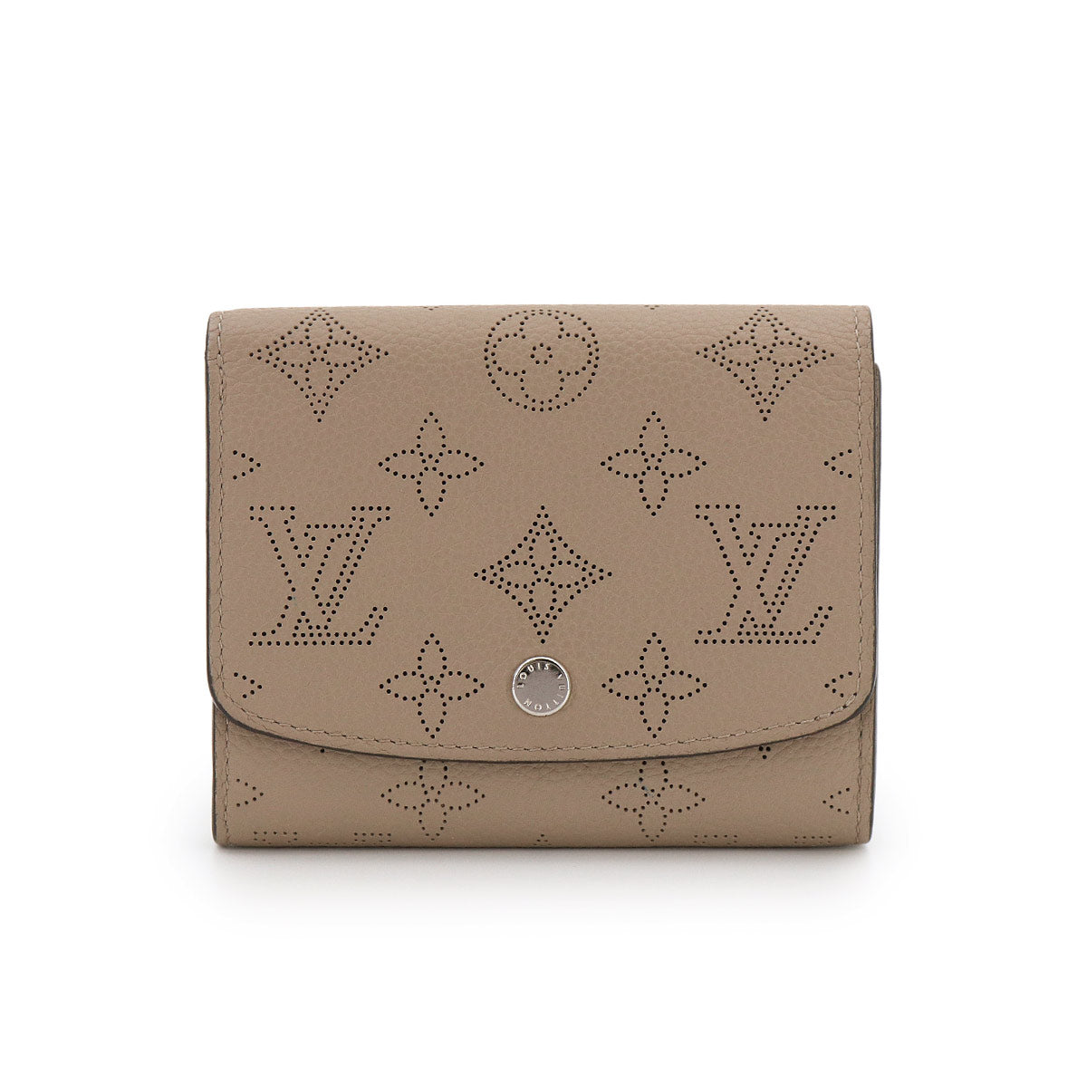 Mahina Iris Compact Wallet Leather Galet M62542