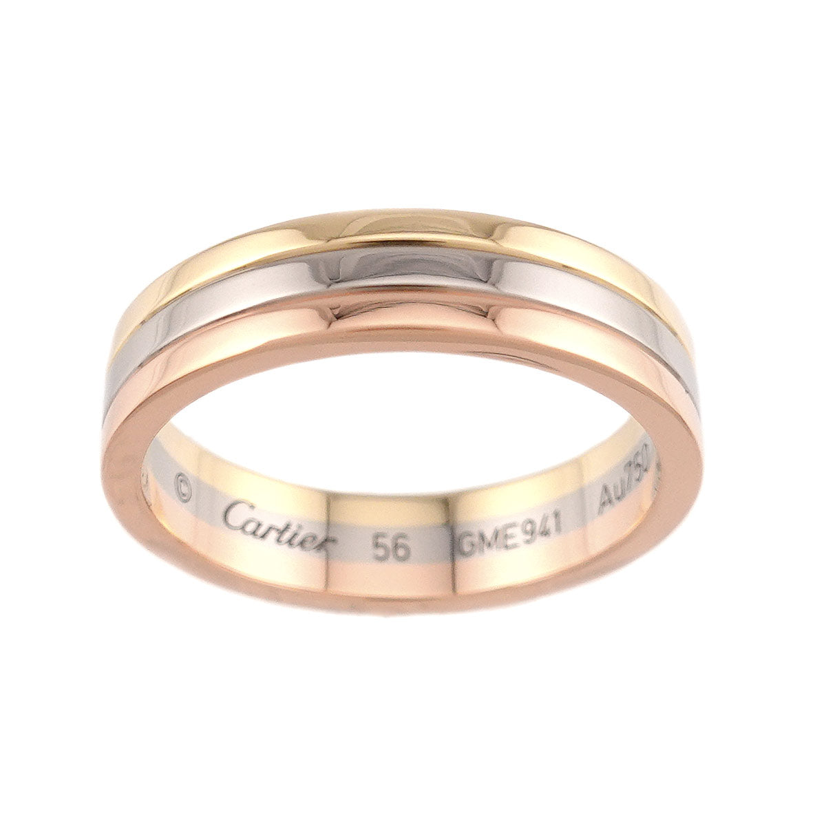 Vendome Ring 18K YG WG PG 750 size56 7.25-7.5(US)