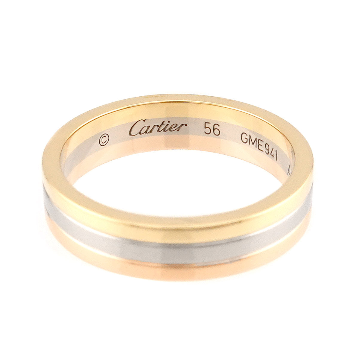 Vendome Ring 18K YG WG PG 750 size56 7.25-7.5(US)