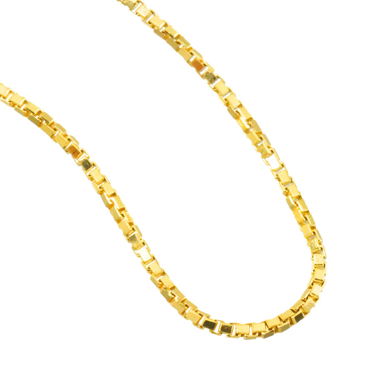 Venetian Necklace 18K K18 YG Yellow Gold 750