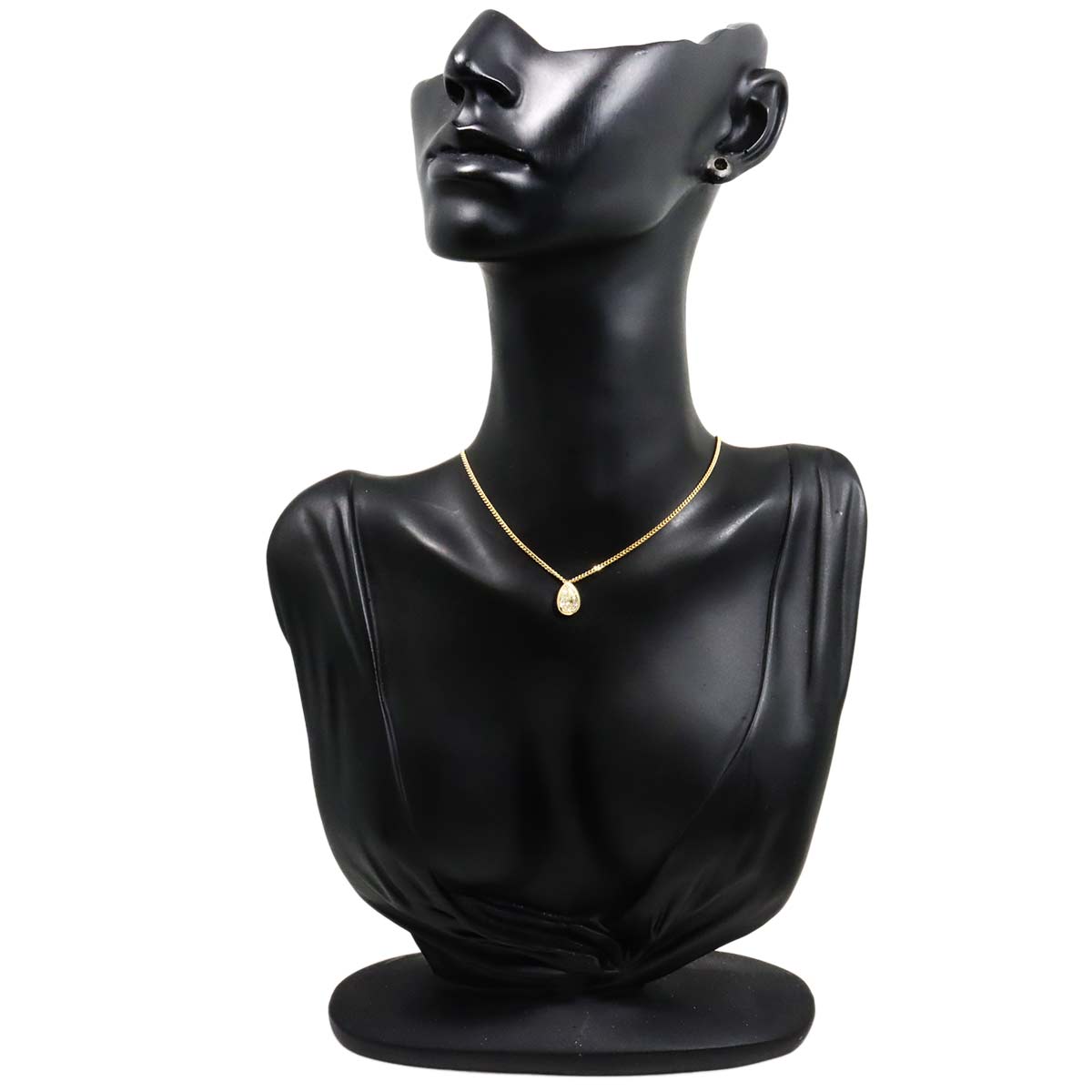 Diamond 0.84ct Necklace 18K YG Yellow Gold 750