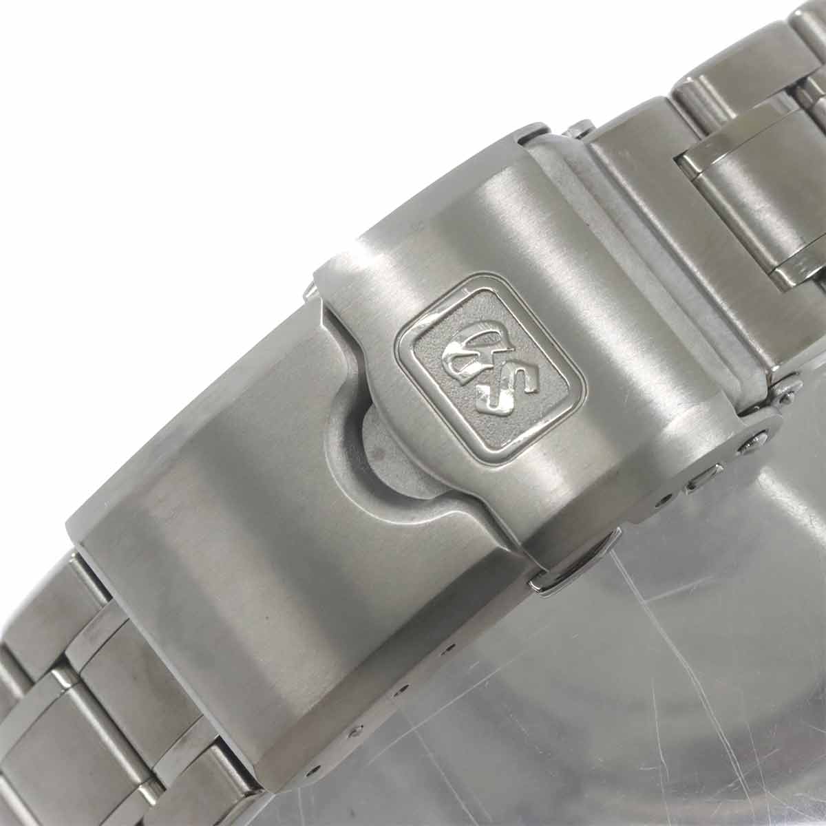 GRAND SEIKO Spring Drive SBGA031 Black Dial Date Mens Watch