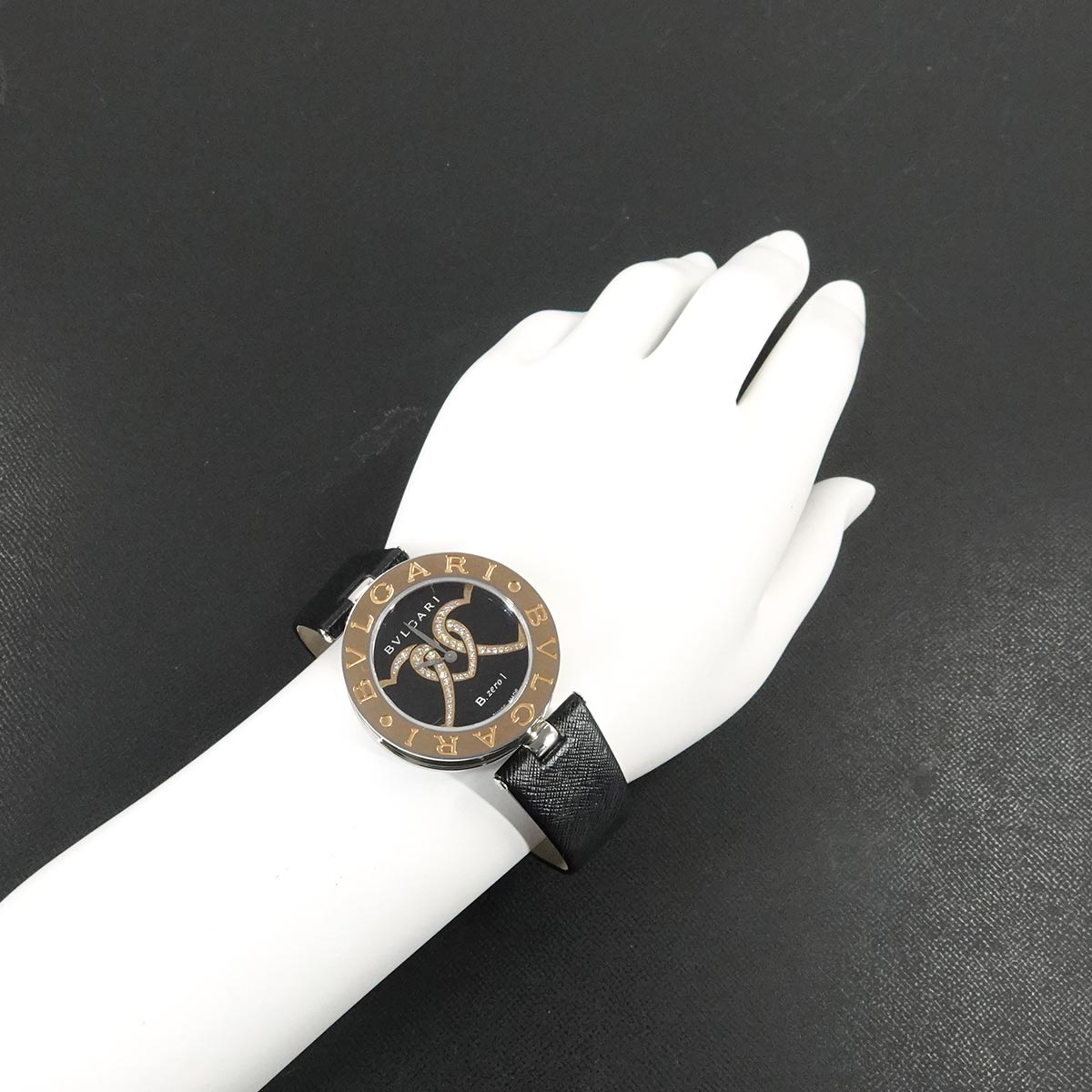 B.zero1 Double Heart BZP35S Quartz 750 PG Ladies