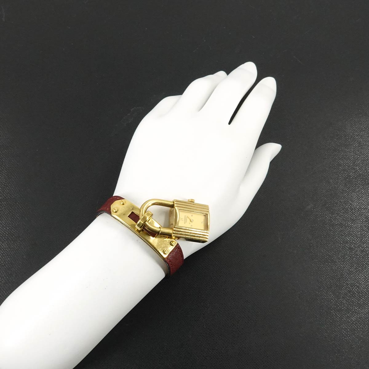 Kelly Watches Quartz Gold Dial Vintage Cadena Ladies Watch