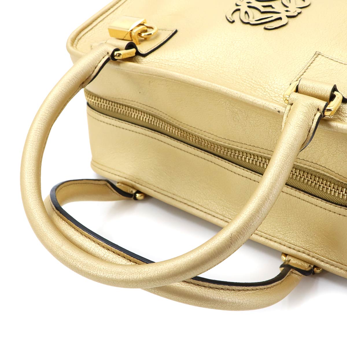 Amazona 28 Hand Bag Leather Gold 339.70.780