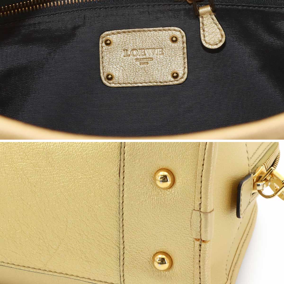 Amazona 28 Hand Bag Leather Gold 339.70.780