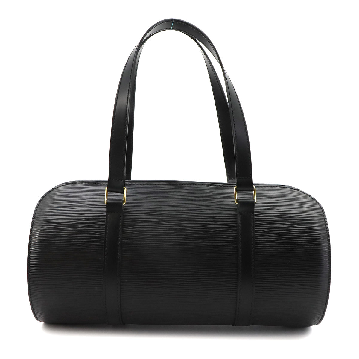 Epi Soufflot Hand Bag Leather Noir M52222 Purse
