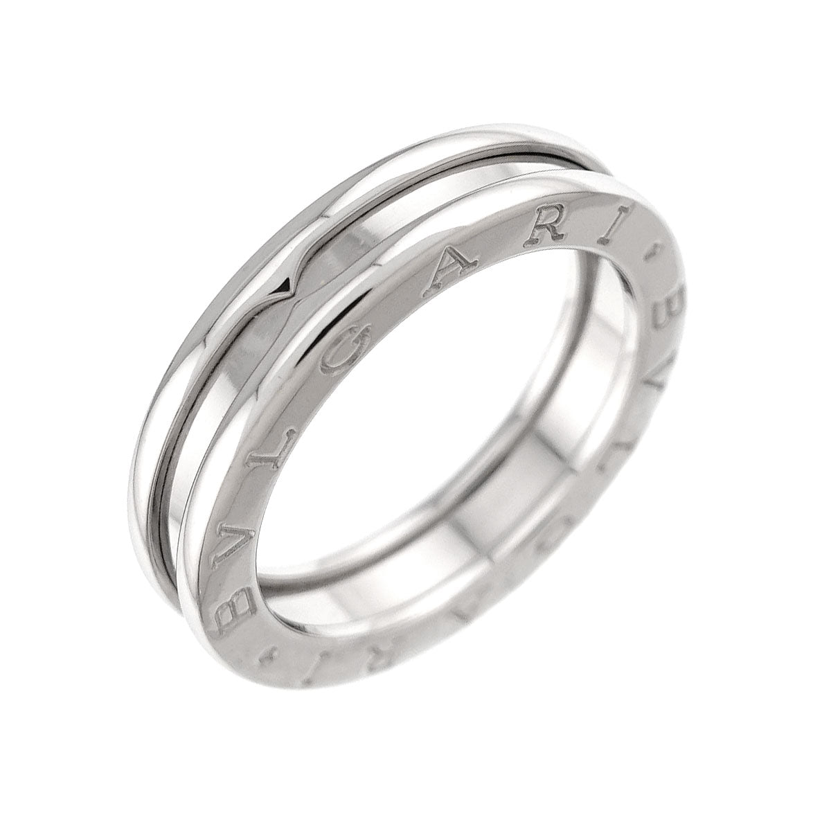 B-ZERO1 1Band Ring 18K White Gold 750 Size55 7.25(US)