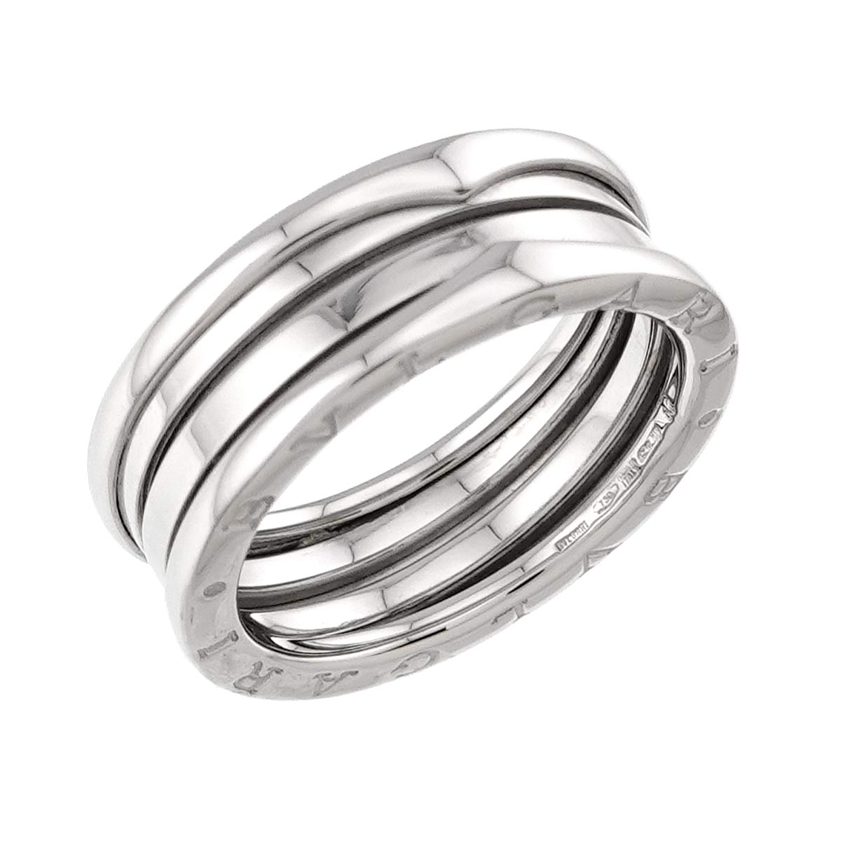 B-ZERO1 3Band Ring 18K White Gold 750 Size62 9.5(US)
