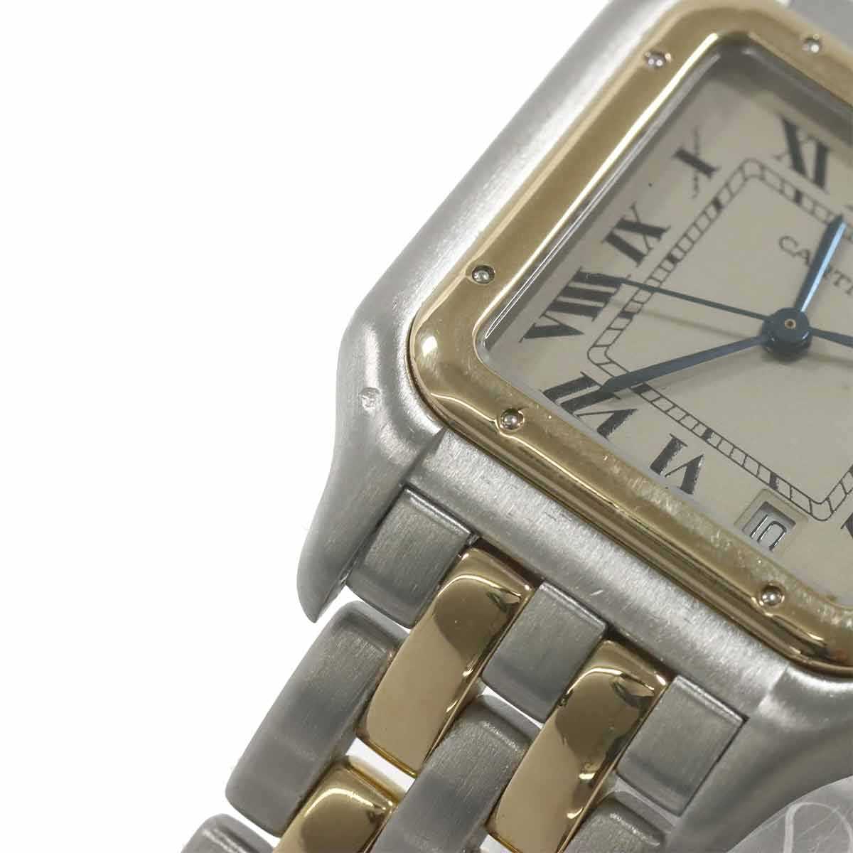 Panthere MM 2Row 83083242 YG Quartz Date Cream Dial Boys Watch