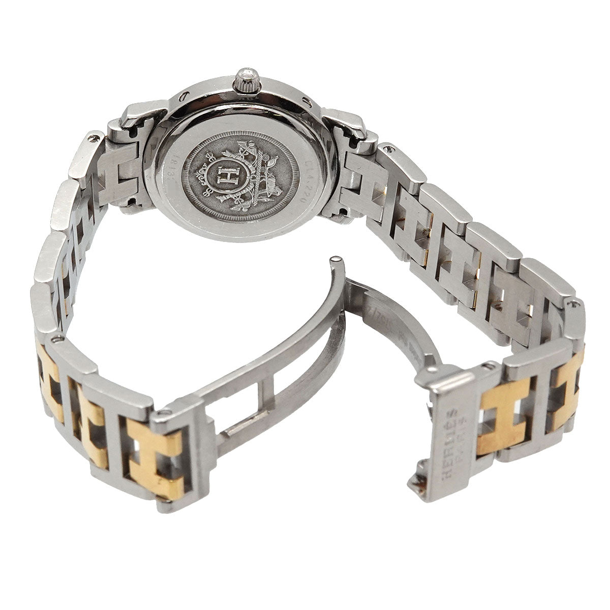 Clipper CL4 220 Quartz Date White Dial Ladies Watch