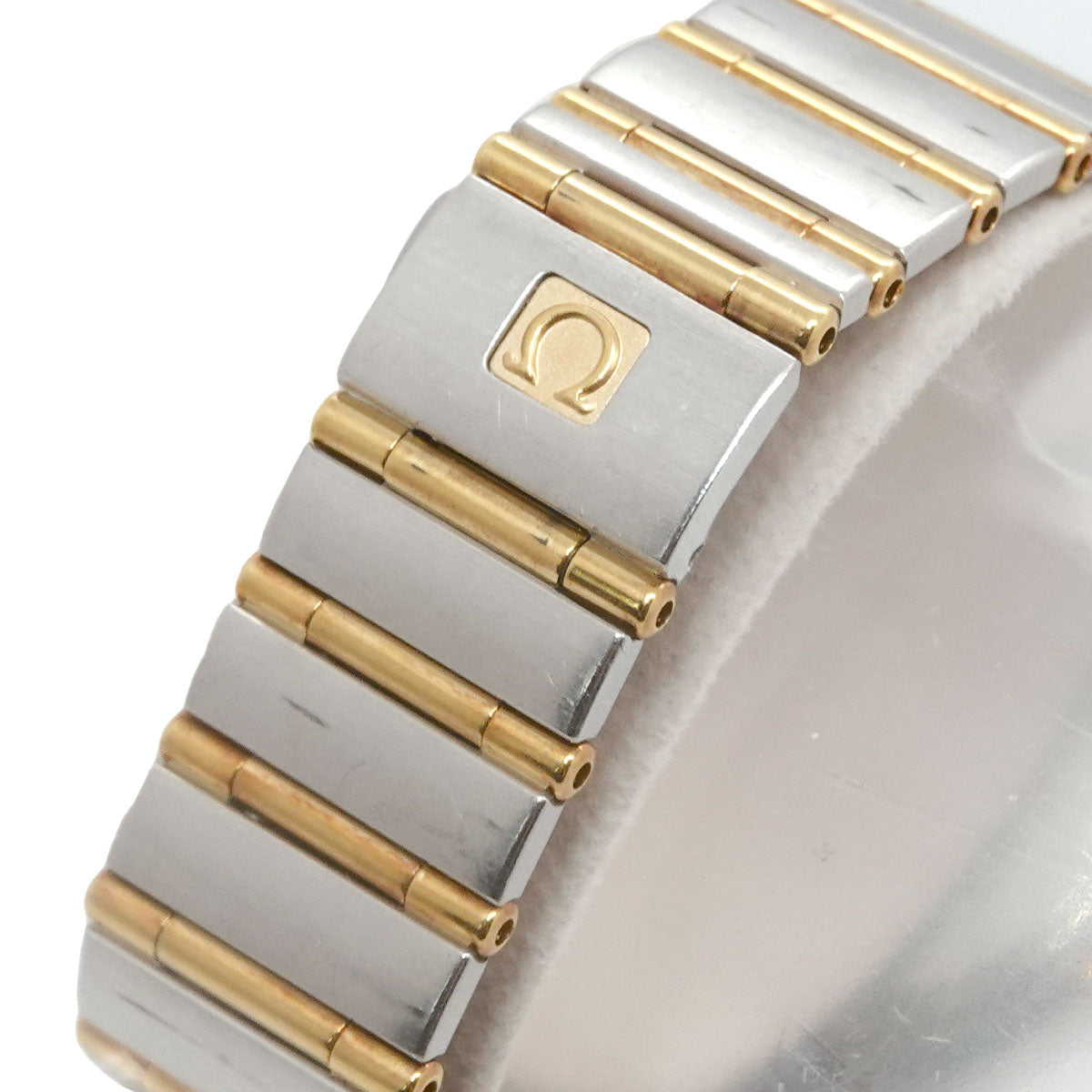 Constellation My Choice Diamond Bezel YG White Shell
