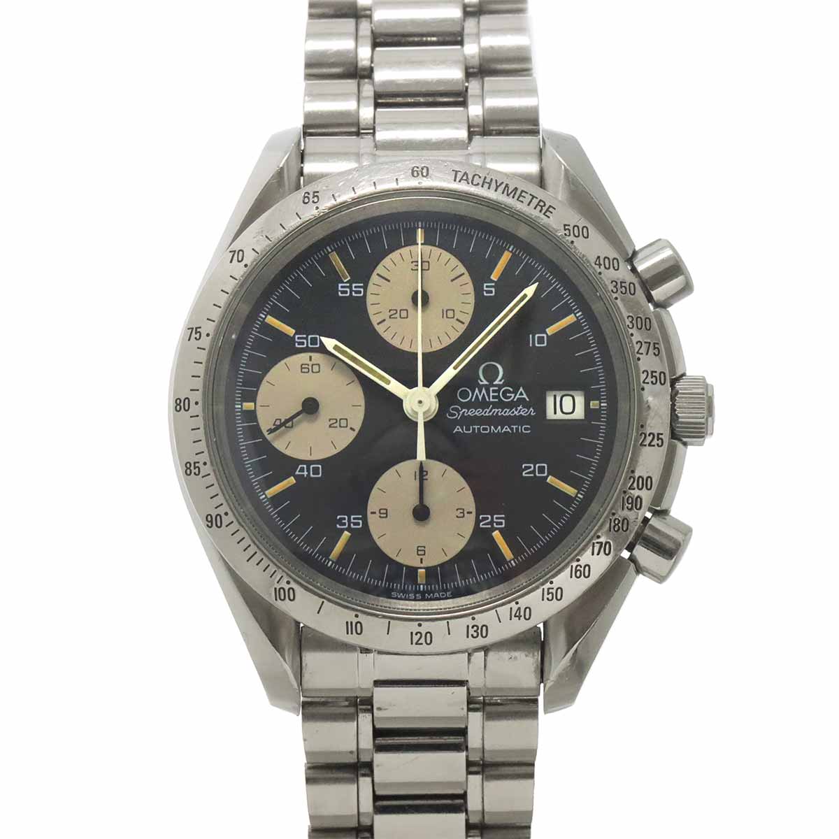 Speedmaster Date 3511 50 Automatic Black Dial Mens Watch