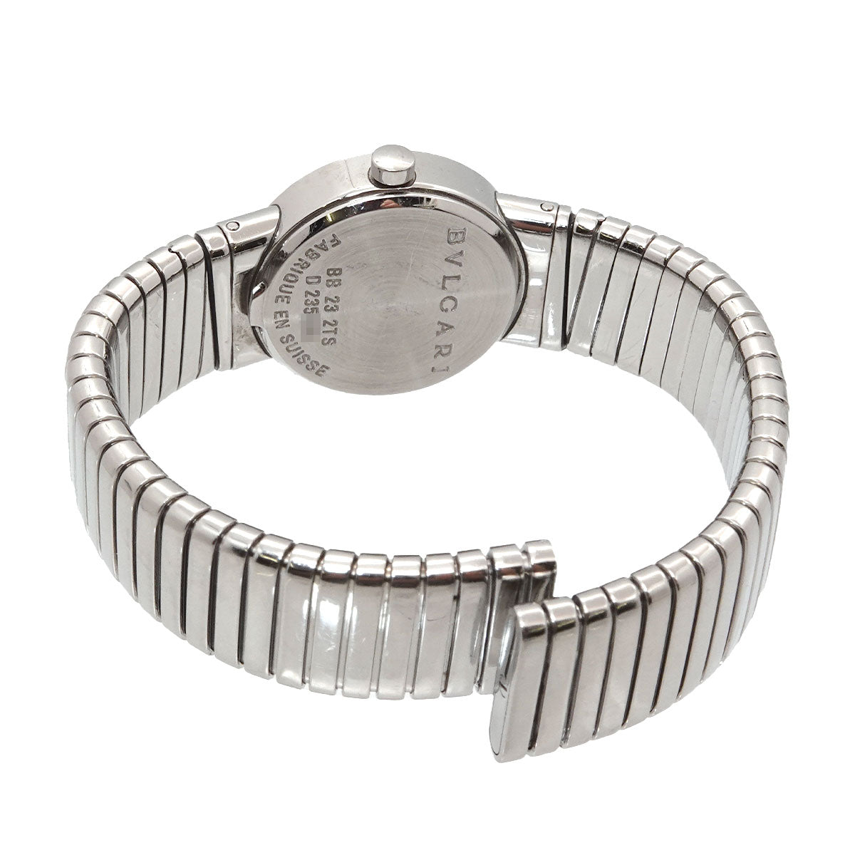 BVLGARIBVLGARI Tubogas BB232TS Black Dial Ladies