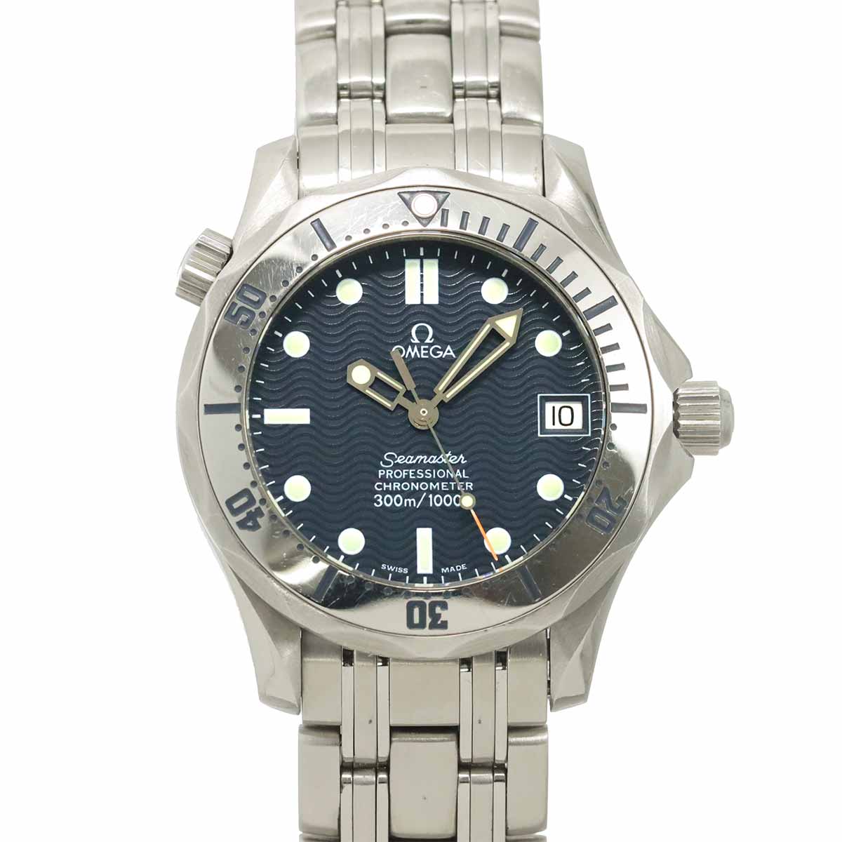 Seamaster professional 2552 80 Date Navy Dial Boys Watch