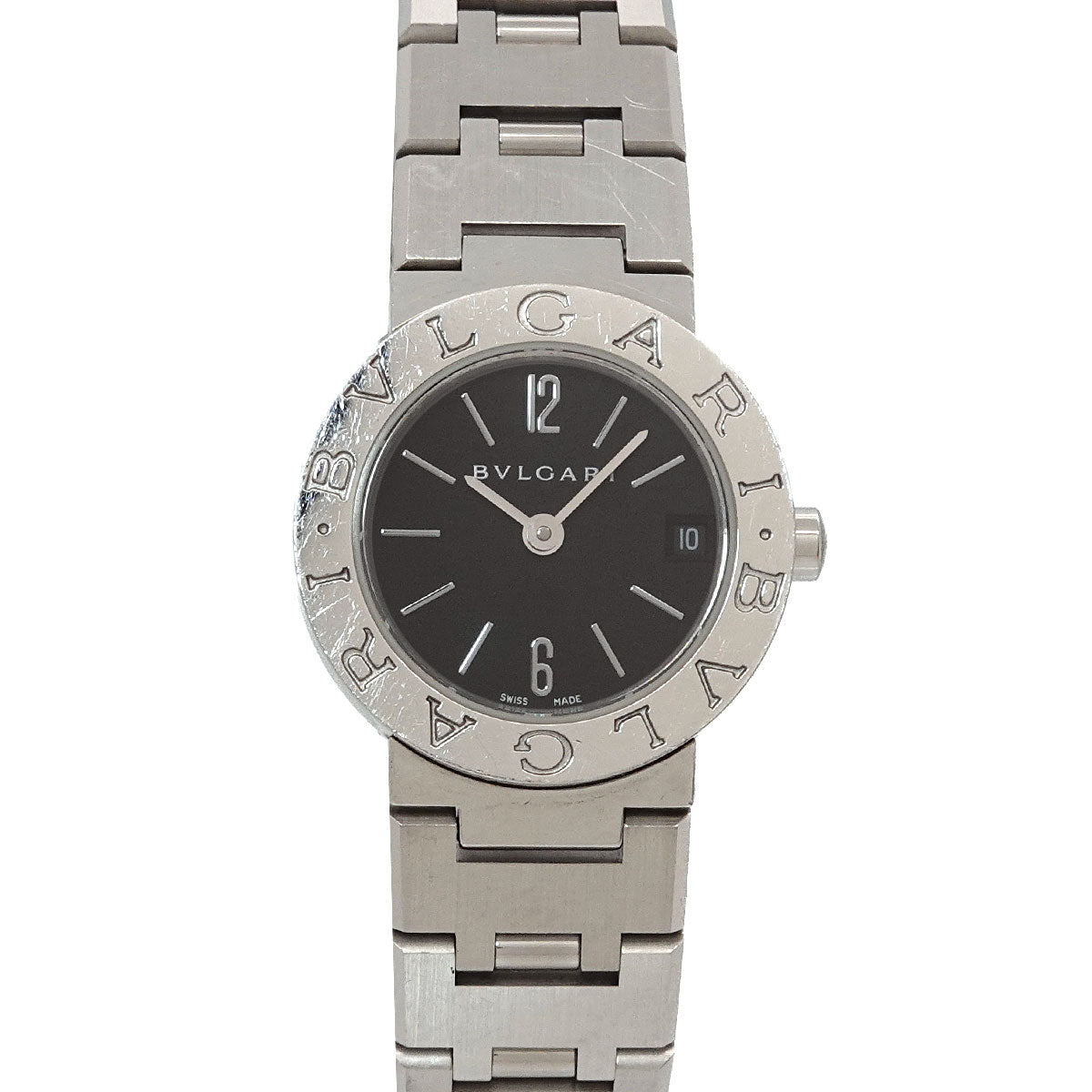 BVLGARIBVLGARI BB23SS Quartz Black Dial Ladies Watch