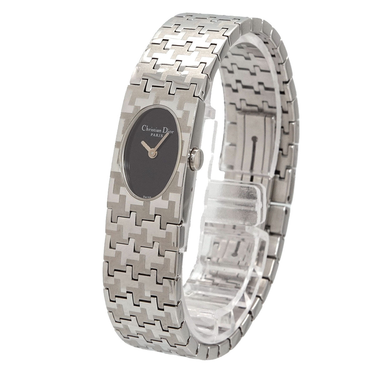 Miss Dior D70 100 Black Dial Quartz Ladies Watch