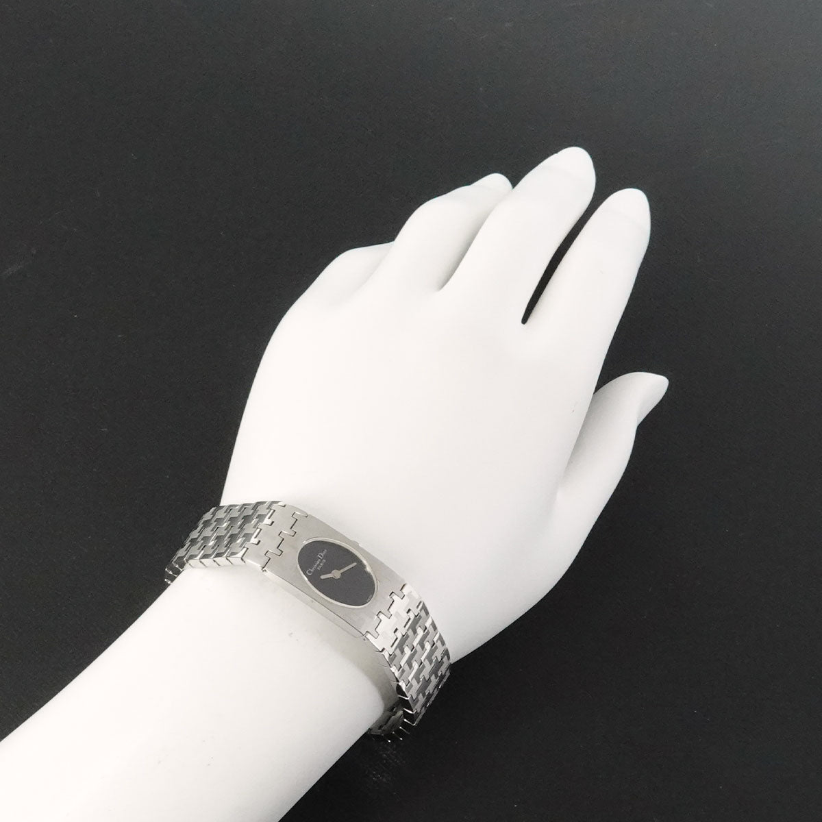 Miss Dior D70 100 Black Dial Quartz Ladies Watch