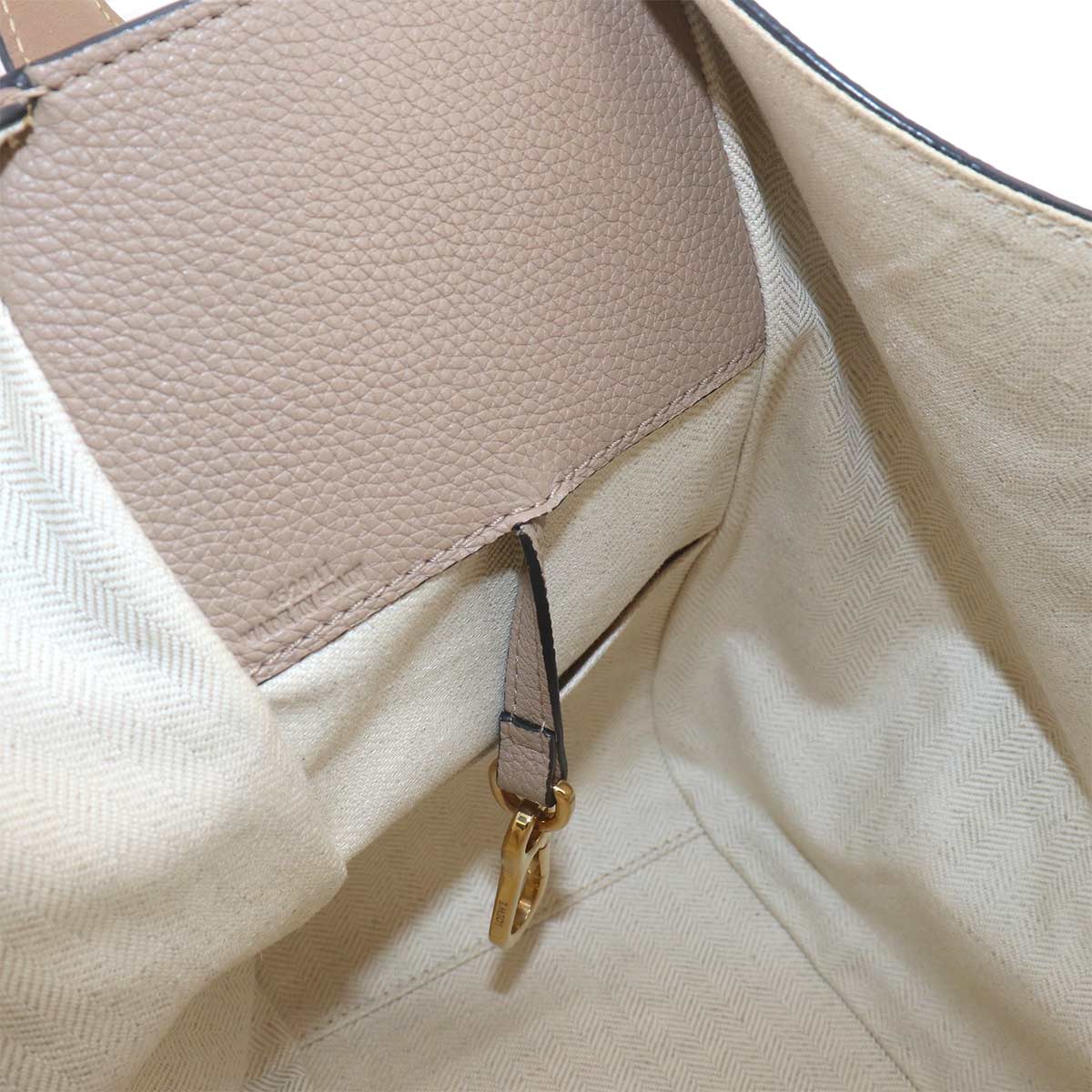 Hammock Small Hand Shoulder Bag Leather Beige Brown Purse