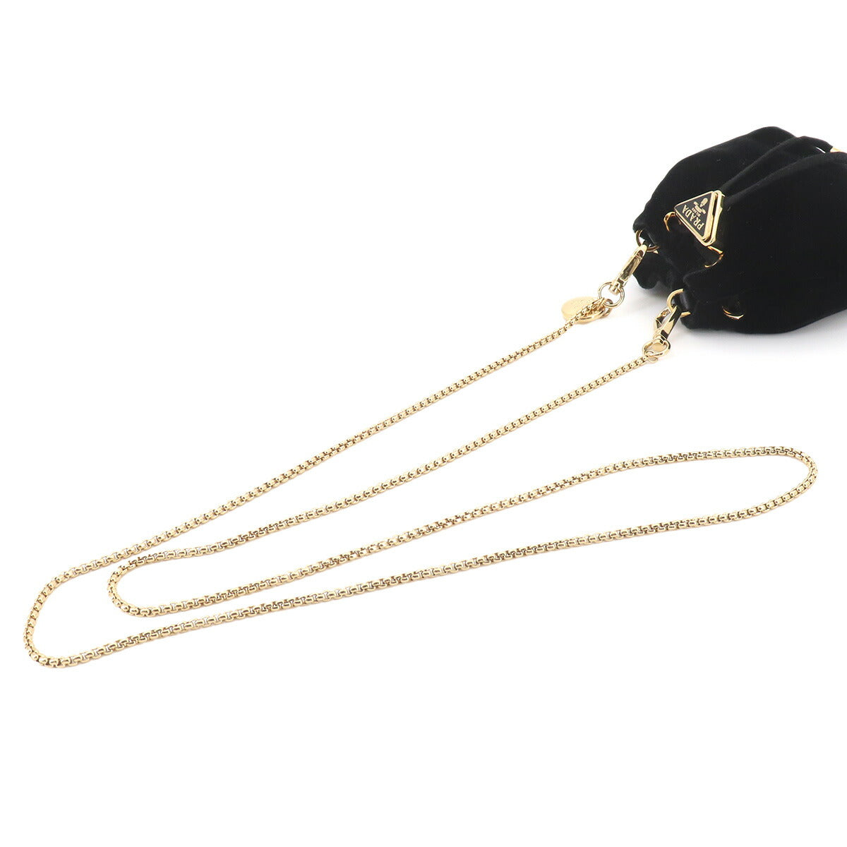 Mini Chain Shoulder Bag Black 1NR016 Purse