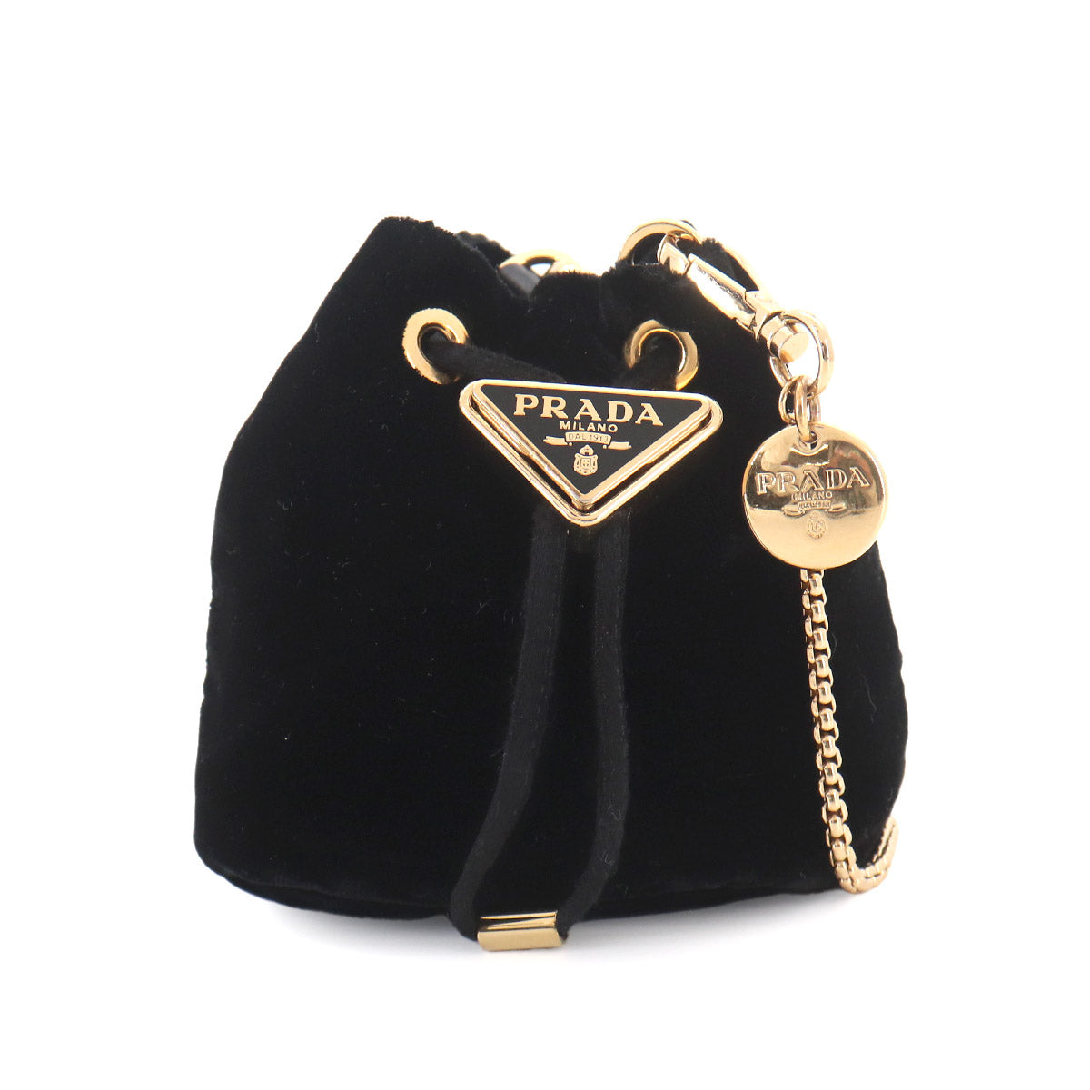 Mini Chain Shoulder Bag Black 1NR016 Purse