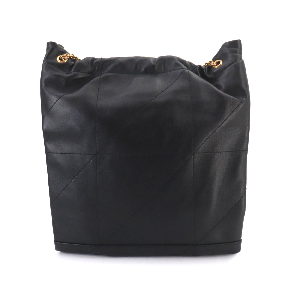 Jamie Pochon Shoulder Bag Leather Black 781666