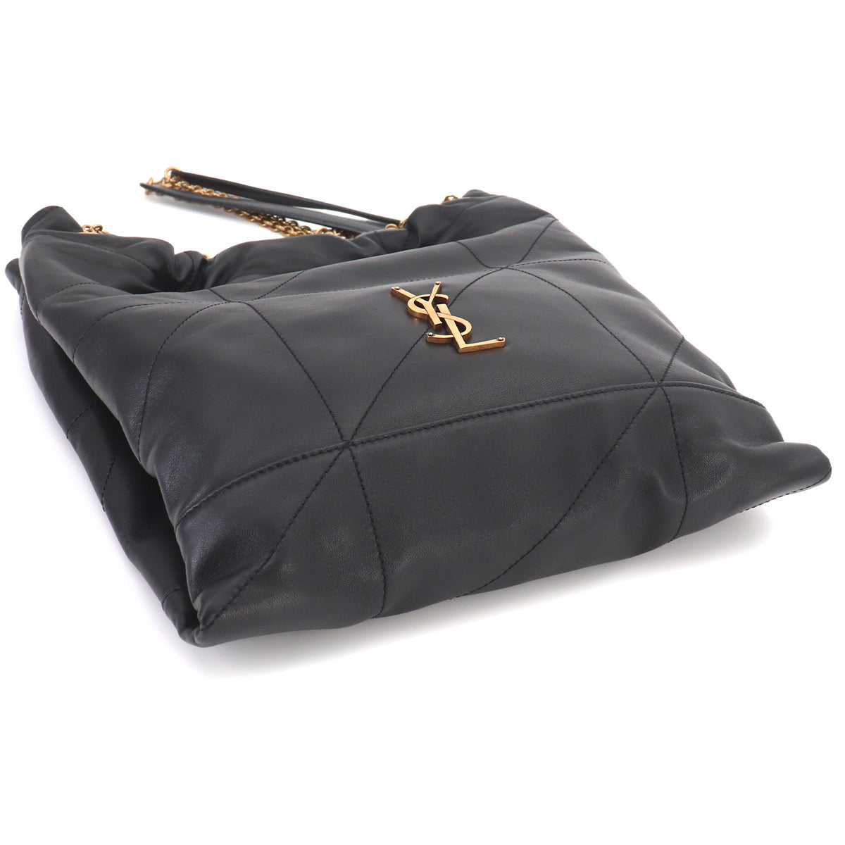 Jamie Pochon Shoulder Bag Leather Black 781666